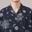 タケオキクチ(TAKEO KIKUCHI)の【ペイズリー紋】オープンカラーシャツ17