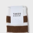 タケオキクチ(TAKEO KIKUCHI)のラインリブソックス3