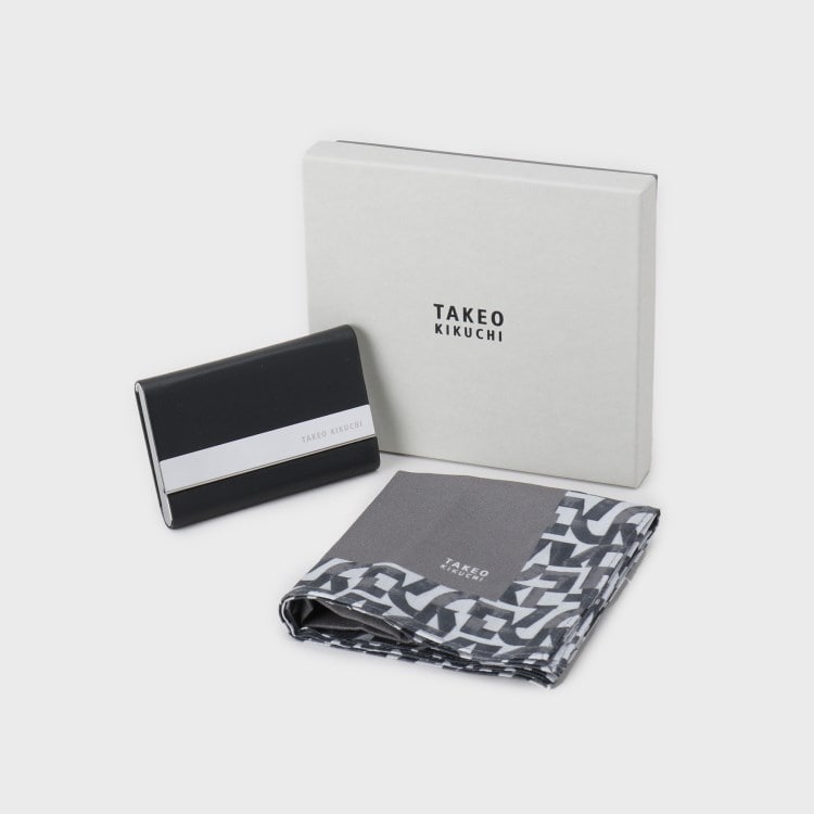 タケオキクチ(TAKEO KIKUCHI)のハンカチ名刺入れセット その他