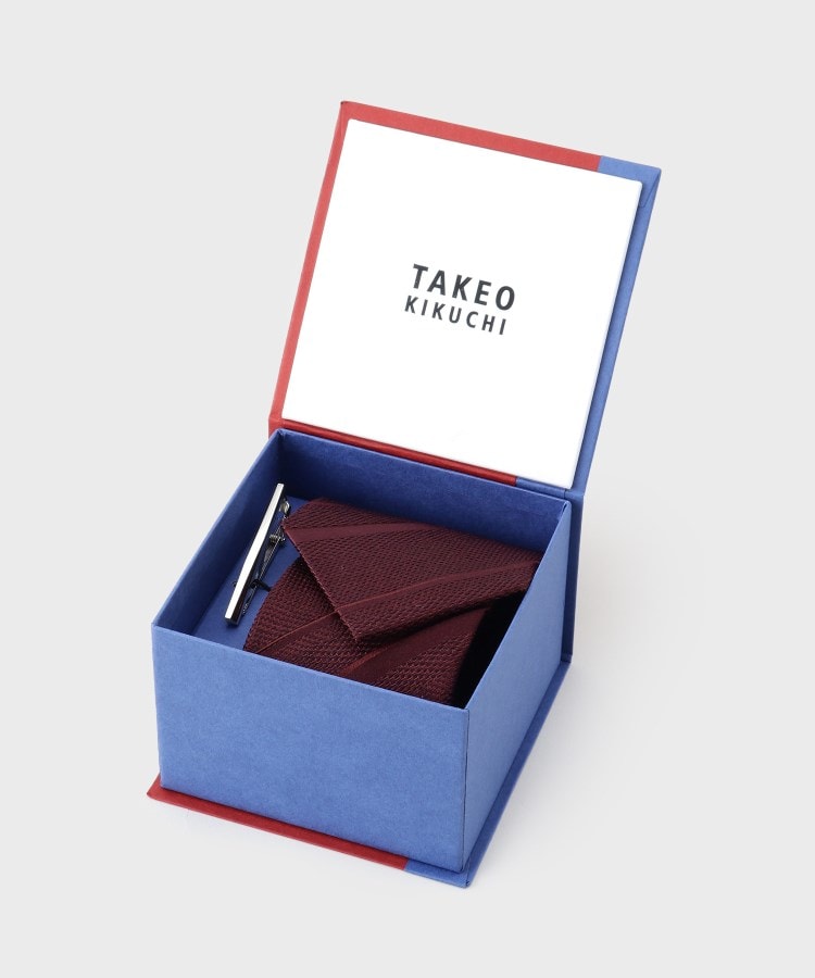 カラーBOXセット】ネクタイ&タイバーセット(ネクタイ カラーBOXセット】ネクタイ&タイバーセット(ネクタイ