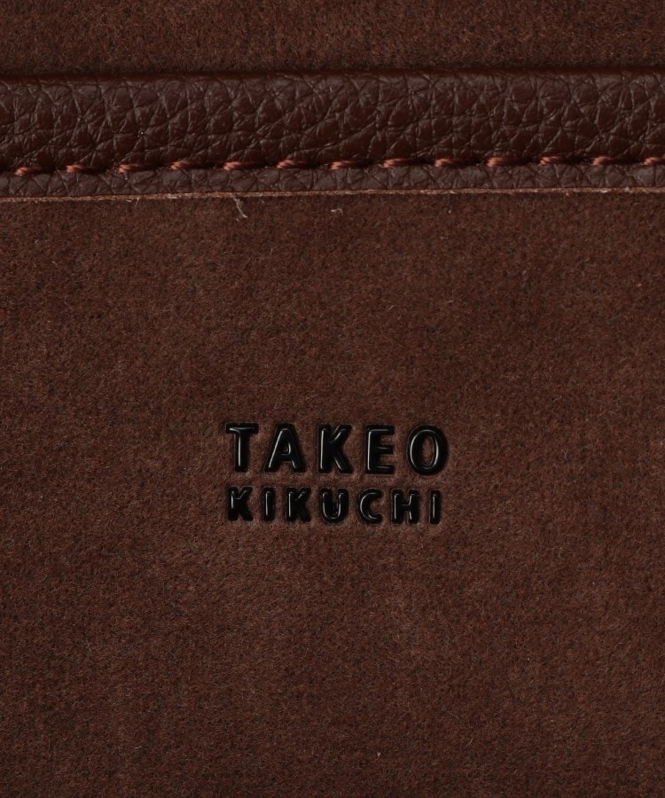 タケオキクチ(TAKEO KIKUCHI)のマイクロファイバー ボックスショルダー バッグ11