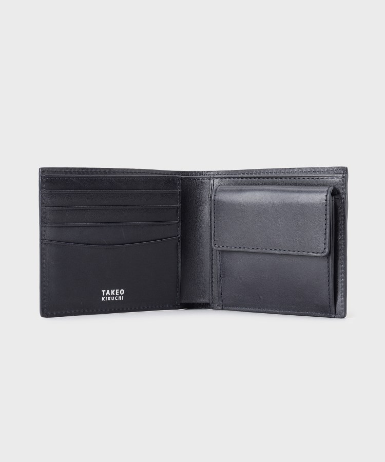 オイルスムースレザー 2つ折り財布(財布) | TAKEO KIKUCHI オイルスムースレザー 2つ折り財布(財布) | TAKEO KIKUCHI