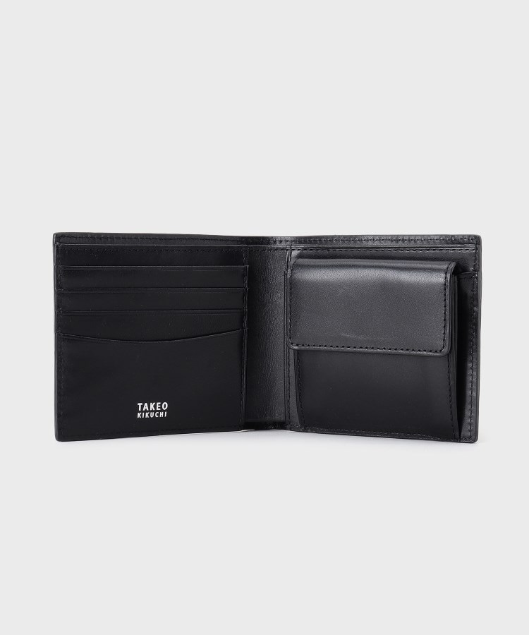 オイルスムースレザー 2つ折り財布(財布) | TAKEO KIKUCHI オイルスムースレザー 2つ折り財布(財布) | TAKEO KIKUCHI