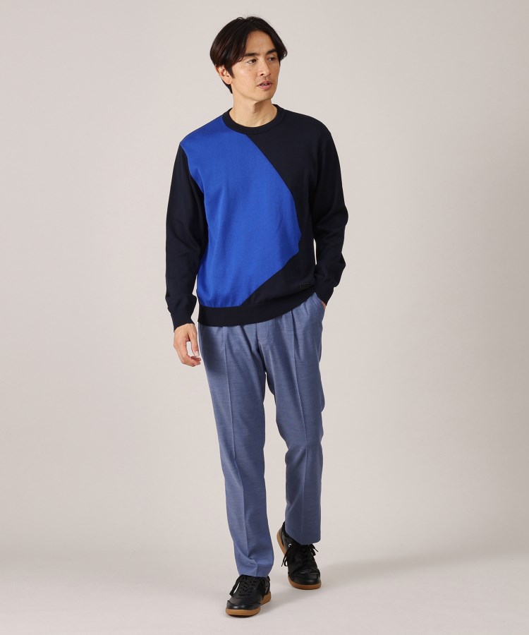 タケオキクチ(TAKEO KIKUCHI)のツイルストレッチ エラスティック パンツ7