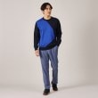 タケオキクチ(TAKEO KIKUCHI)のツイルストレッチ エラスティック パンツ7