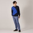 タケオキクチ(TAKEO KIKUCHI)のツイルストレッチ エラスティック パンツ8