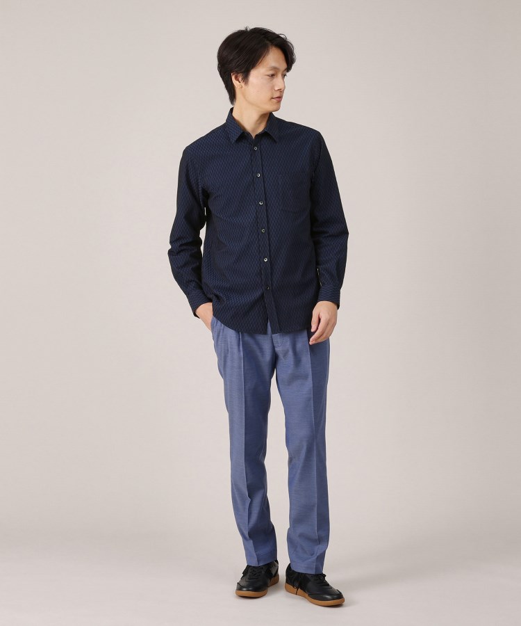 タケオキクチ(TAKEO KIKUCHI)の【日本製/播州織】ドビー ストレッチ シャツ12