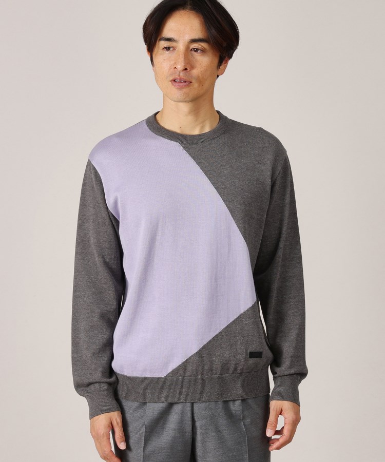 タケオキクチ(TAKEO KIKUCHI)の【Made in JAPAN】スクエア インターシャ ニット14
