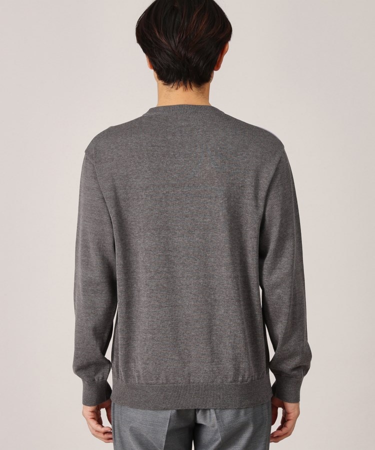 Made in JAPAN】スクエア インターシャ ニット(ニット/セーター Made in JAPAN】スクエア インターシャ ニット(ニット/セーター