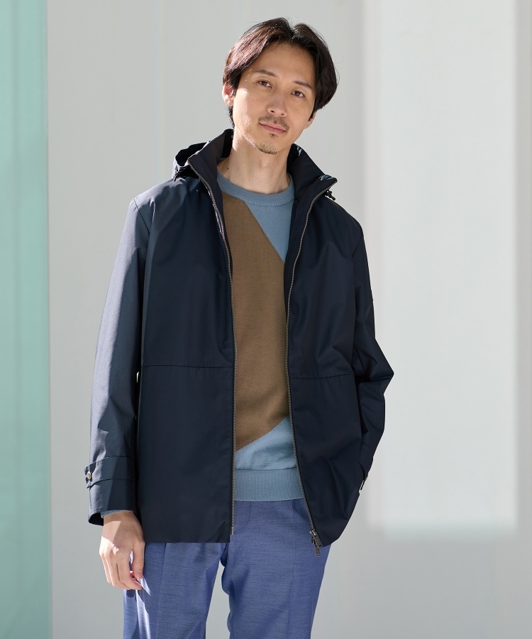 タケオキクチ(TAKEO KIKUCHI)の【Made in JAPAN】スクエア インターシャ ニット21