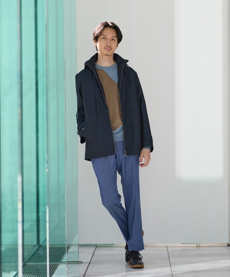 タケオキクチ(TAKEO KIKUCHI)の【Made in JAPAN】スクエア インターシャ ニット22