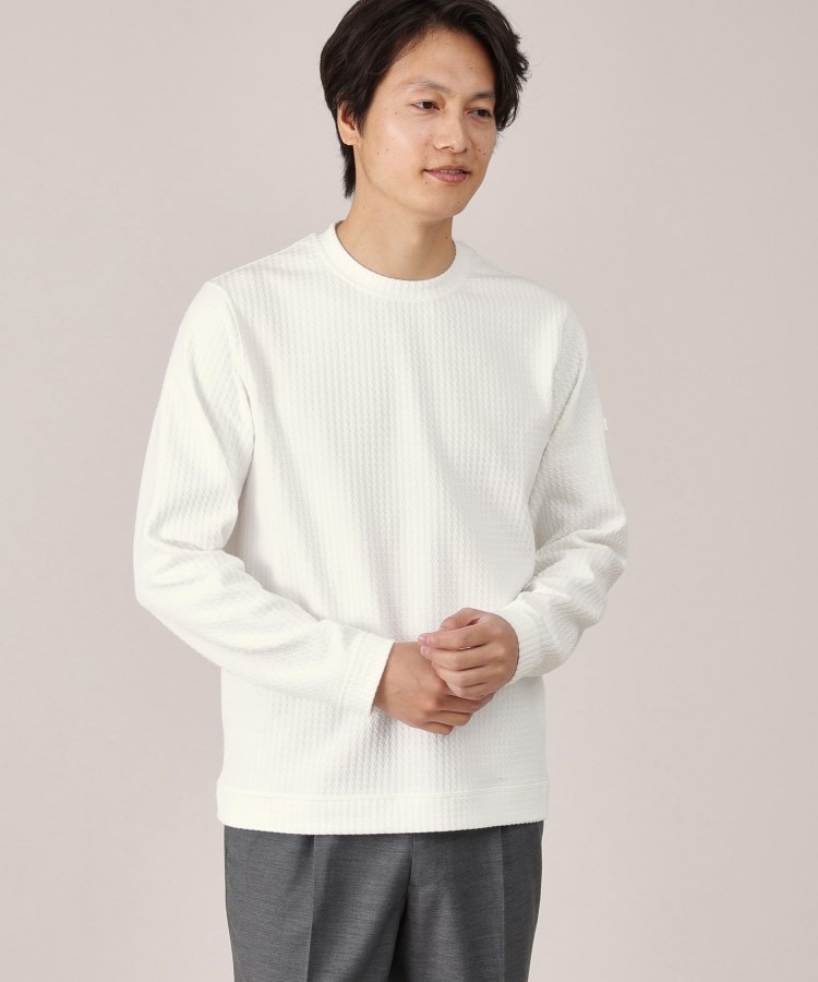 タケオキクチ(TAKEO KIKUCHI)の【Made in JAPAN】千鳥柄 ストレッチ プルオーバー2