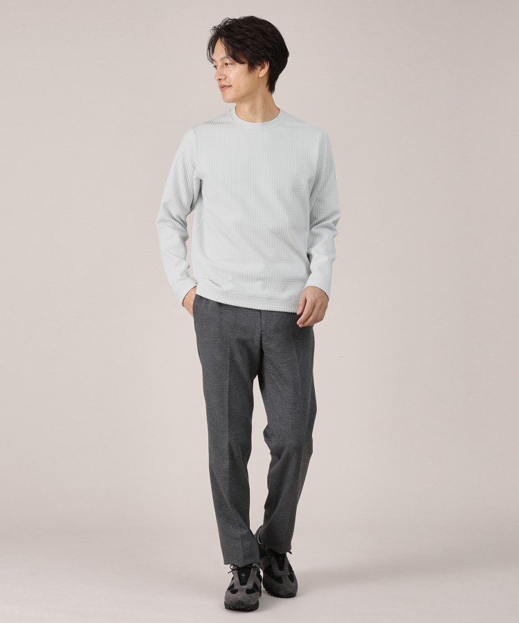 タケオキクチ(TAKEO KIKUCHI)の【Made in JAPAN】千鳥柄 ストレッチ プルオーバー8