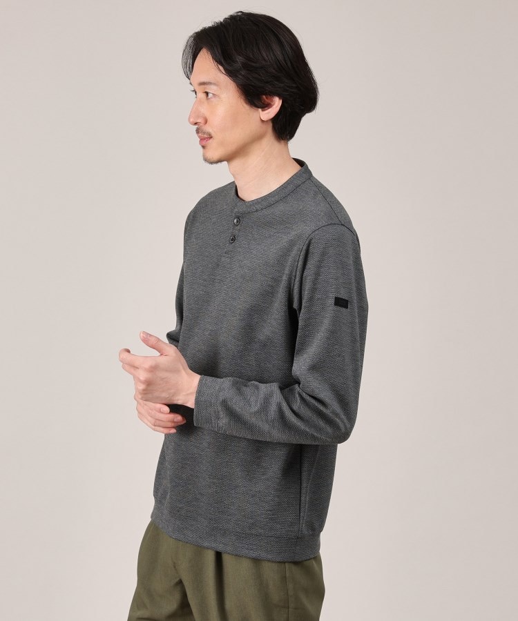タケオキクチ(TAKEO KIKUCHI)のメランジ ハニカム プルーバー8