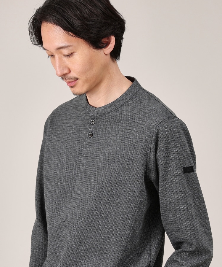 タケオキクチ(TAKEO KIKUCHI)のメランジ ハニカム プルーバー7