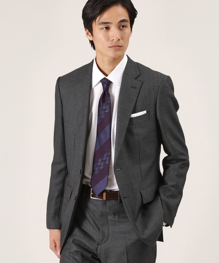 タケオキクチ(TAKEO KIKUCHI)の【Made in JAPAN】矢絣（やがすり）フィラメントシルク ネクタイ11