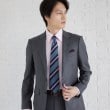 タケオキクチ(TAKEO KIKUCHI)の【THE FLAGSHIP】矢羽根文様（やばねもん）ストライプ ネクタイ7