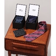 BOXセット】シルクネクタイ＆名刺入れ セット（ネクタイ