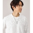 タケオキクチ(TAKEO KIKUCHI)の【Made in JAPAN】テーパーコントラスト ネックレス9