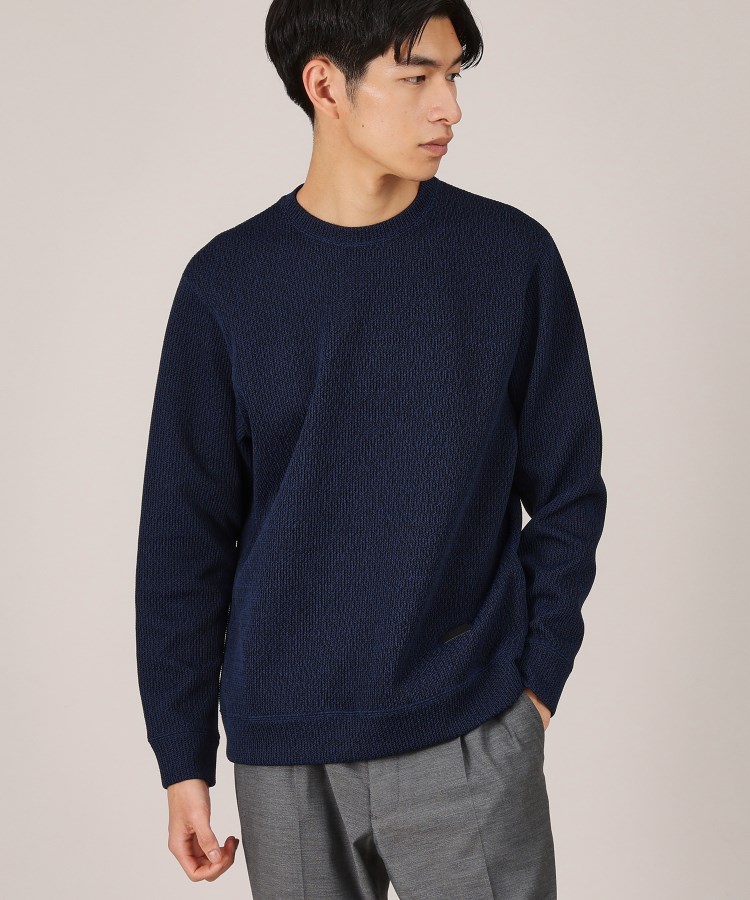 Made in JAPAN】ニットライク プルオーバー カットソー Made in JAPAN】ニットライク プルオーバー カットソー