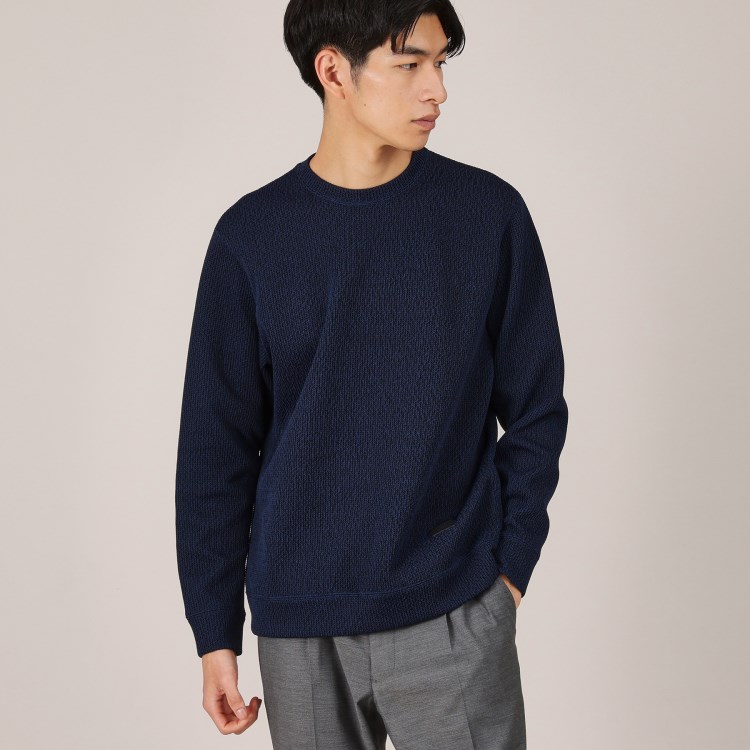 タケオキクチ(TAKEO KIKUCHI)の【Made in JAPAN】ニットライク プルオーバー カットソー カットソー