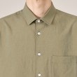 タケオキクチ(TAKEO KIKUCHI)の【Made in JAPAN】麻調ショートカラーシャツ5