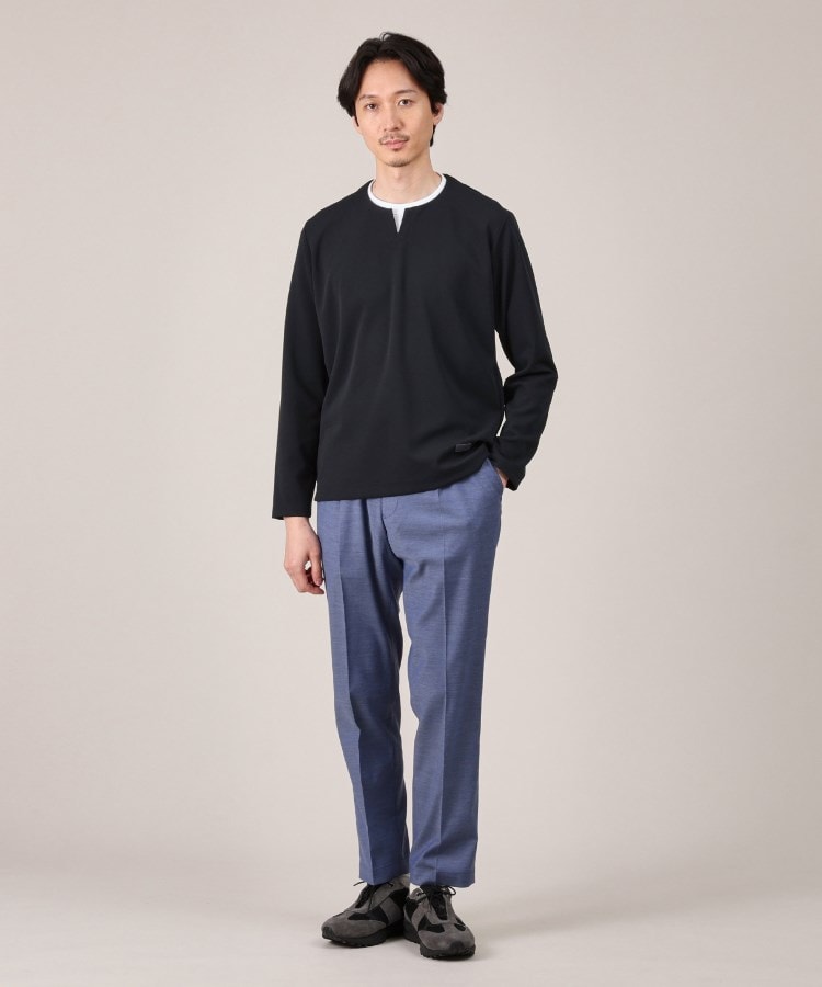 タケオキクチ(TAKEO KIKUCHI)の【Made in JAPAN】フェイクレイヤード　キーネック　カットソー14