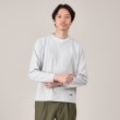 タケオキクチ(TAKEO KIKUCHI)の【Made in JAPAN】フェイクレイヤード　キーネック　カットソー ライトグレー(011)