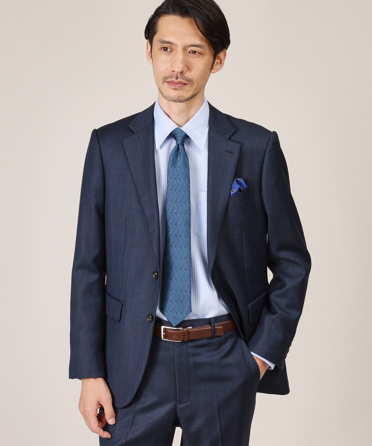 タケオキクチ(TAKEO KIKUCHI)の【Made in JAPAN】網代紋（あじろもん）ワイルドシルク ネクタイ12