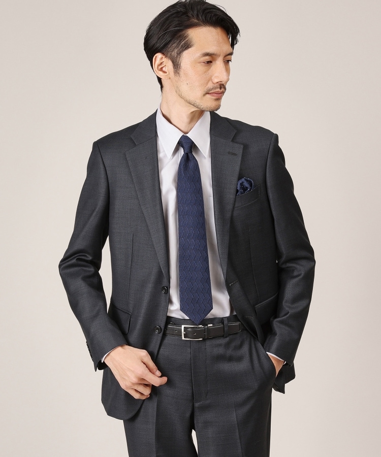タケオキクチ(TAKEO KIKUCHI)の【Made in JAPAN】網代紋（あじろもん）ワイルドシルク ネクタイ10