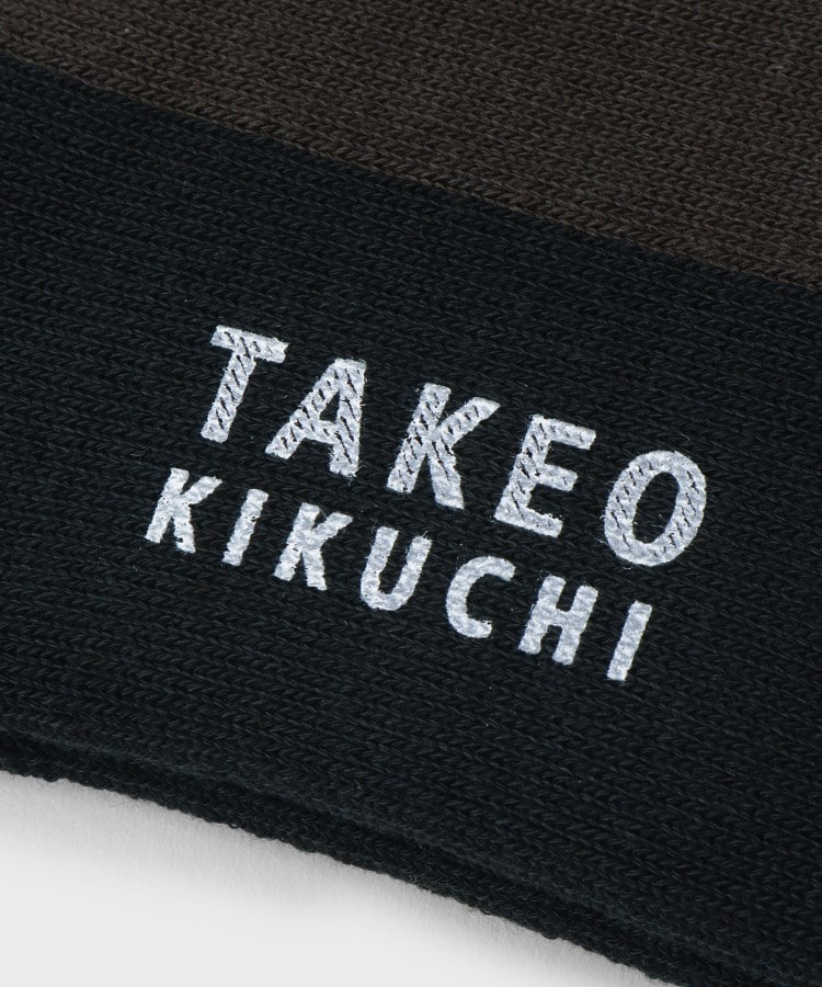 タケオキクチ(TAKEO KIKUCHI)のカラーブロックショートソックス4