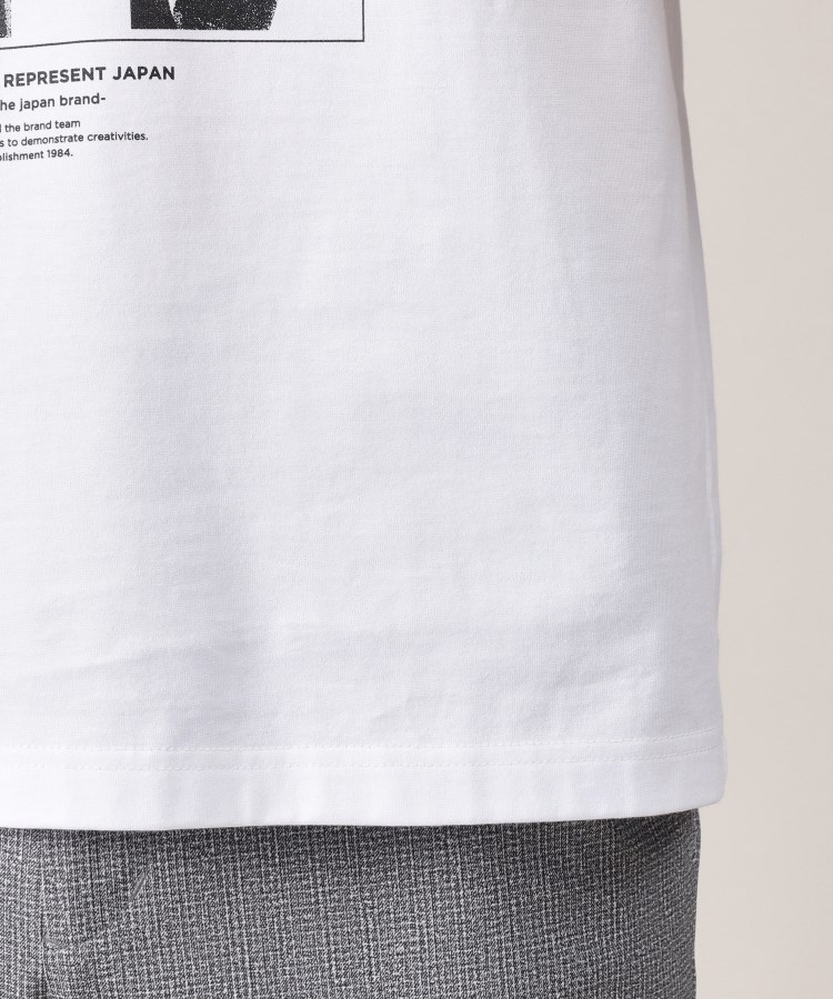 タケオキクチ(TAKEO KIKUCHI)の【Made in JAPAN】パズル柄 半袖ポンチ Tシャツ7