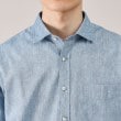 タケオキクチ(TAKEO KIKUCHI)のハイブリッド リネン 7分袖 シャツ5