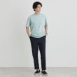 タケオキクチ(TAKEO KIKUCHI)の【尾州織】後染め ドビーメッシュ イージーパンツ15
