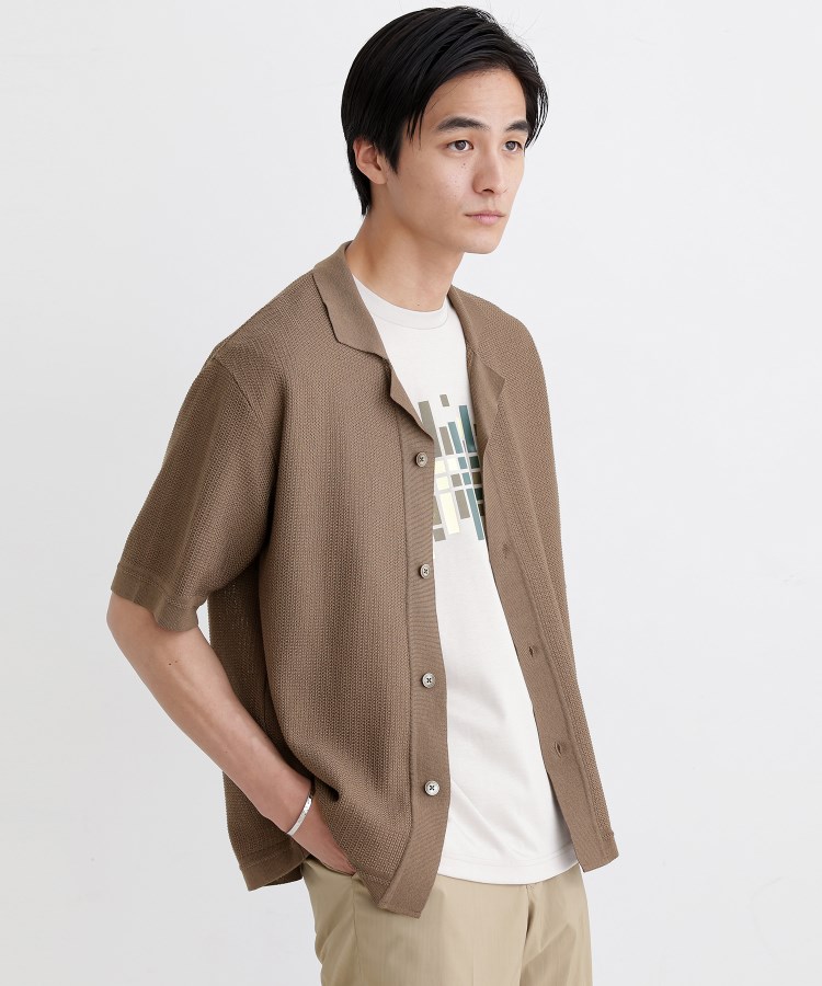 タケオキクチ(TAKEO KIKUCHI)のニットシャツ カーディガン14