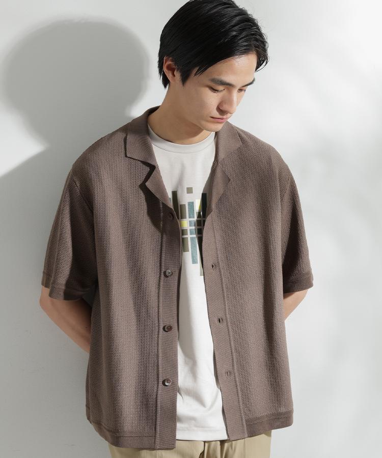 タケオキクチ(TAKEO KIKUCHI)のニットシャツ カーディガン18