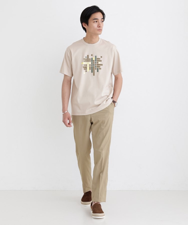 タケオキクチ(TAKEO KIKUCHI)のモザイクロゴ ポンチTシャツ18