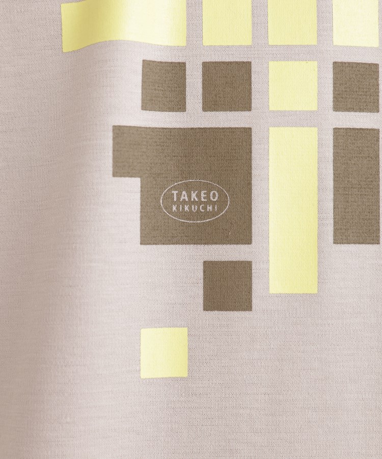 タケオキクチ(TAKEO KIKUCHI)のモザイクロゴ ポンチTシャツ19