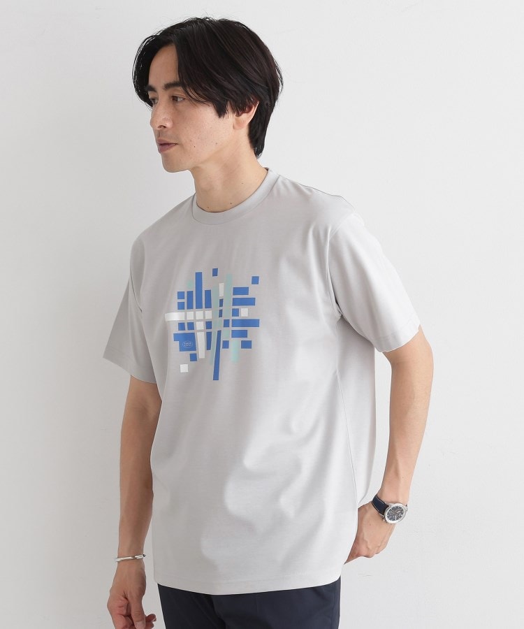 タケオキクチ(TAKEO KIKUCHI)のモザイクロゴ ポンチTシャツ13