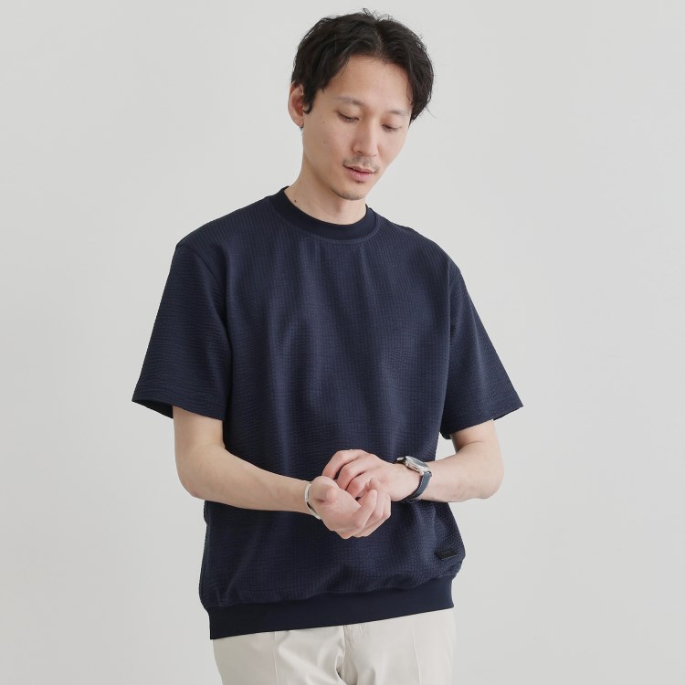 タケオキクチ(TAKEO KIKUCHI)の【抗菌防臭】サッカージャージプルオーバー カットソー