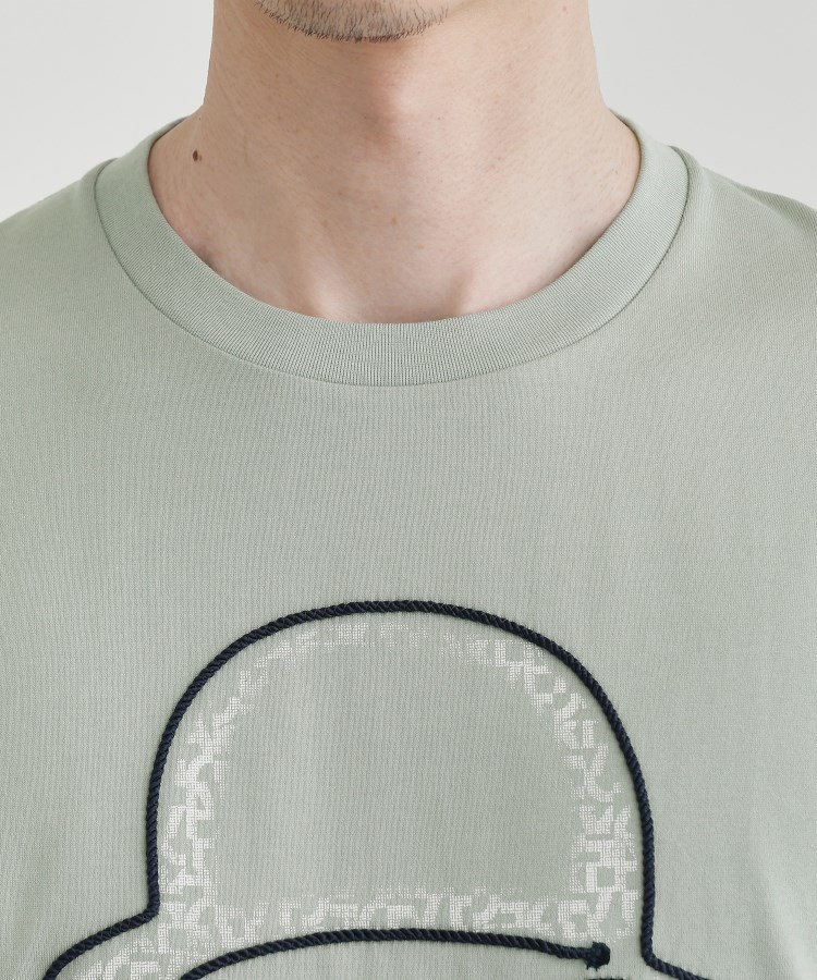 タケオキクチ(TAKEO KIKUCHI)の【Sサイズ～】フェイスロープ刺繍 天竺Tシャツ5