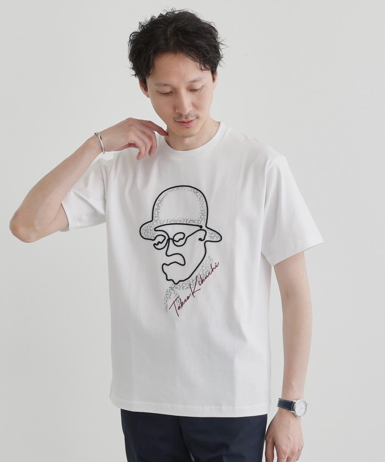 タケオキクチ(TAKEO KIKUCHI)の【Sサイズ～】フェイスロープ刺繍 天竺Tシャツ9