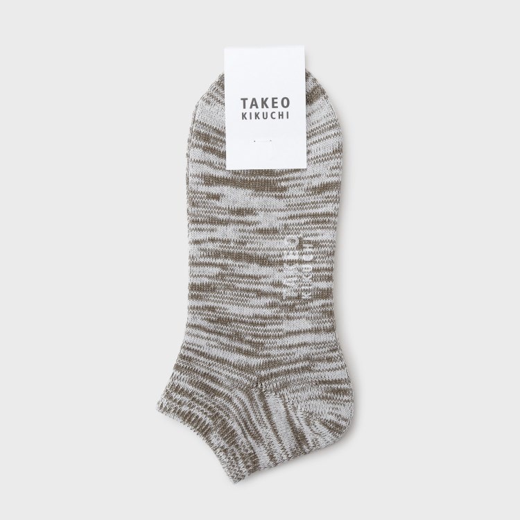 タケオキクチ(TAKEO KIKUCHI)の綿麻ショートソックス ソックス