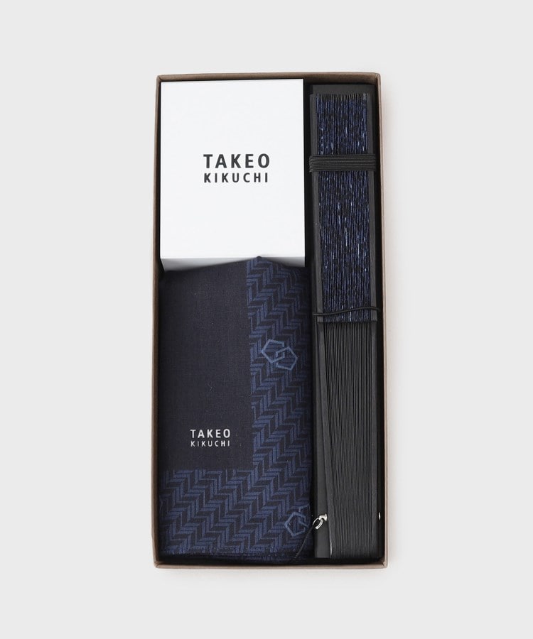 タケオキクチ(TAKEO KIKUCHI)の【BOXセット】扇子＋ハンカチ セット14