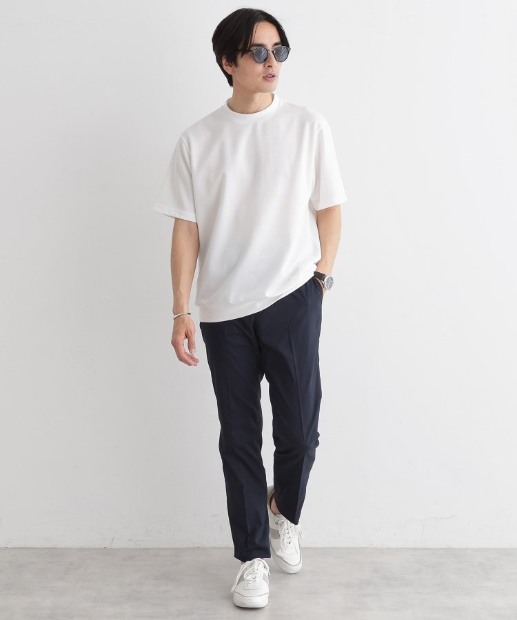 タケオキクチ(TAKEO KIKUCHI)の【尾州ファブリック】 スライドパズル柄 ポンチ プルオーバー11