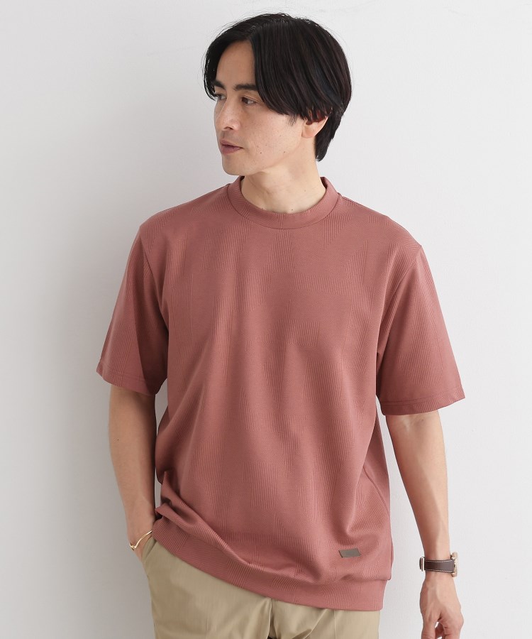 タケオキクチ(TAKEO KIKUCHI)の【尾州ファブリック】 スライドパズル柄 ポンチ プルオーバー22