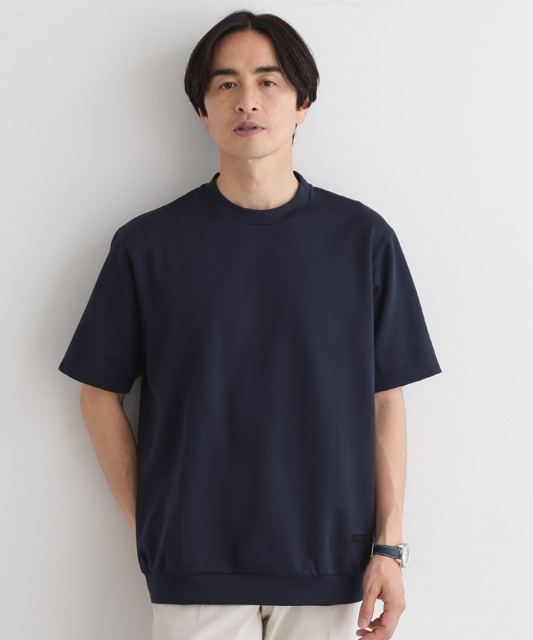 タケオキクチ(TAKEO KIKUCHI)の【尾州ファブリック】 スライドパズル柄 ポンチ プルオーバー18