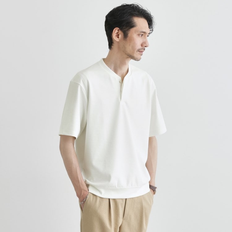 タケオキクチ(TAKEO KIKUCHI)のキーネック カットソー カットソー