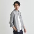 タケオキクチ(TAKEO KIKUCHI)の【Sサイズ～】カラミ織り 7分袖シャツ11