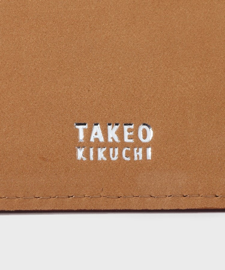 タケオキクチ(TAKEO KIKUCHI)の【ソフト＆ナチュラル】ミニメッシュ レザー 2つ折り財布8